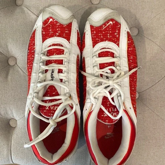 Supreme | Shoes | Supreme Nike Air Max Red White Shows A  display picture 3